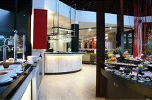 The Scarlet - Buffet counter at the Z Through By The Zign, Pattaya The Scarlet - Buffet counter at the Z Through By The Zign, Pattaya